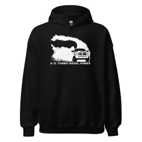 6.7l Diesel 3rd Gen Hoodie Truck Rolling Coal Sweatshirt