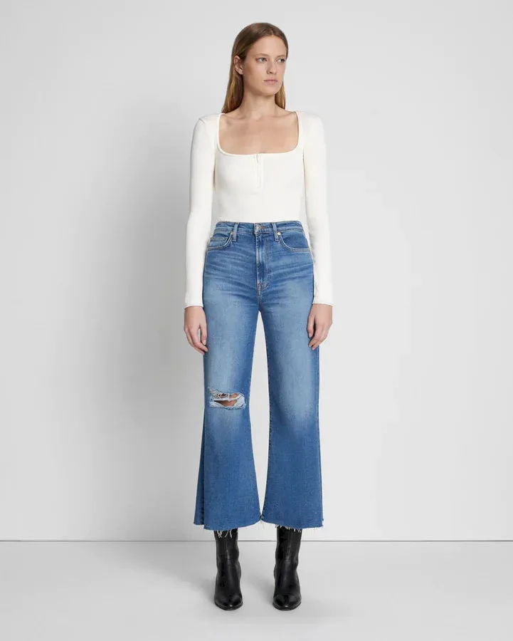 7 For All Mankind ‘Ultra HR Crop Jo/ W Hem’