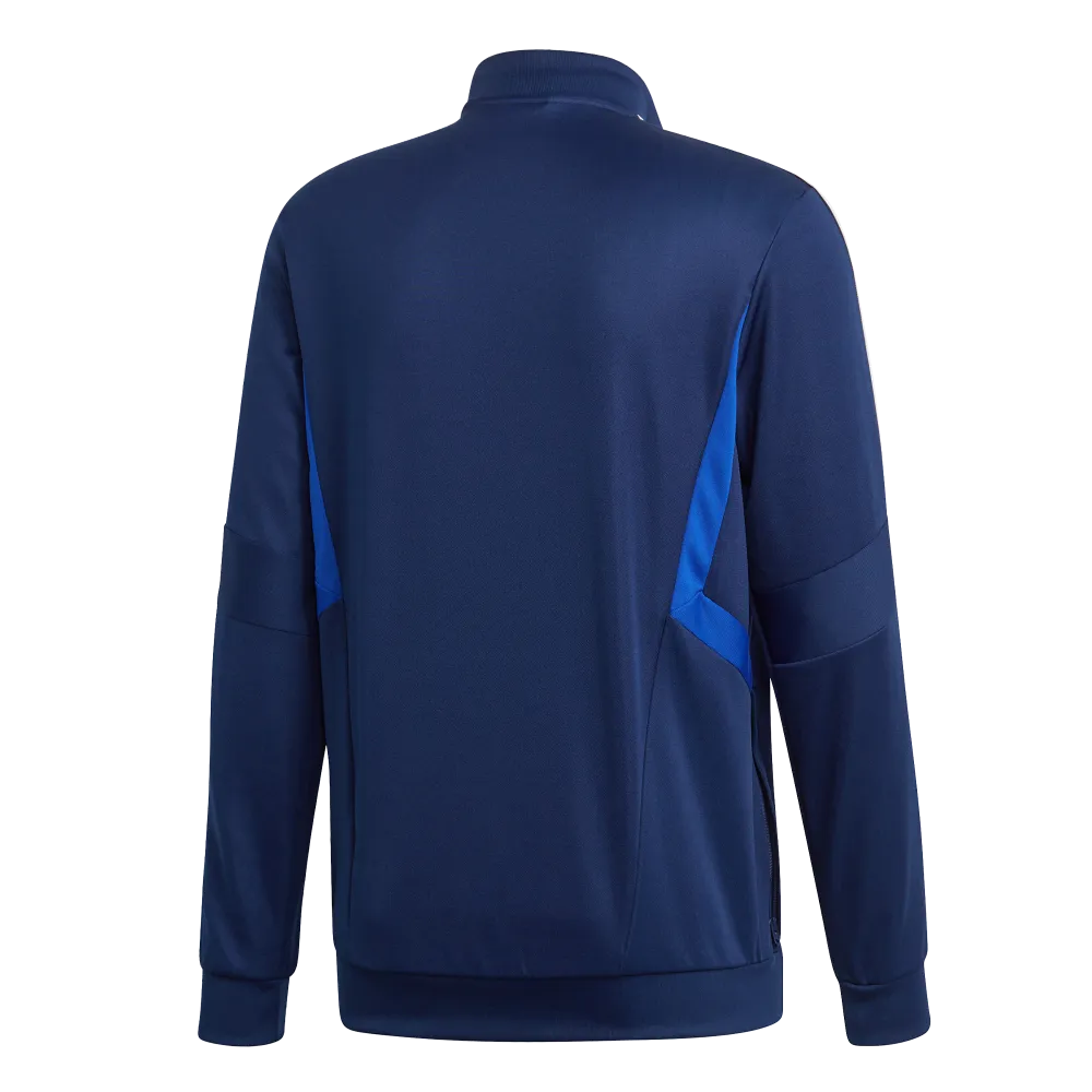 Adidas Adult Tiro 19 Training Jacket (Dark Blue/Blue/White)