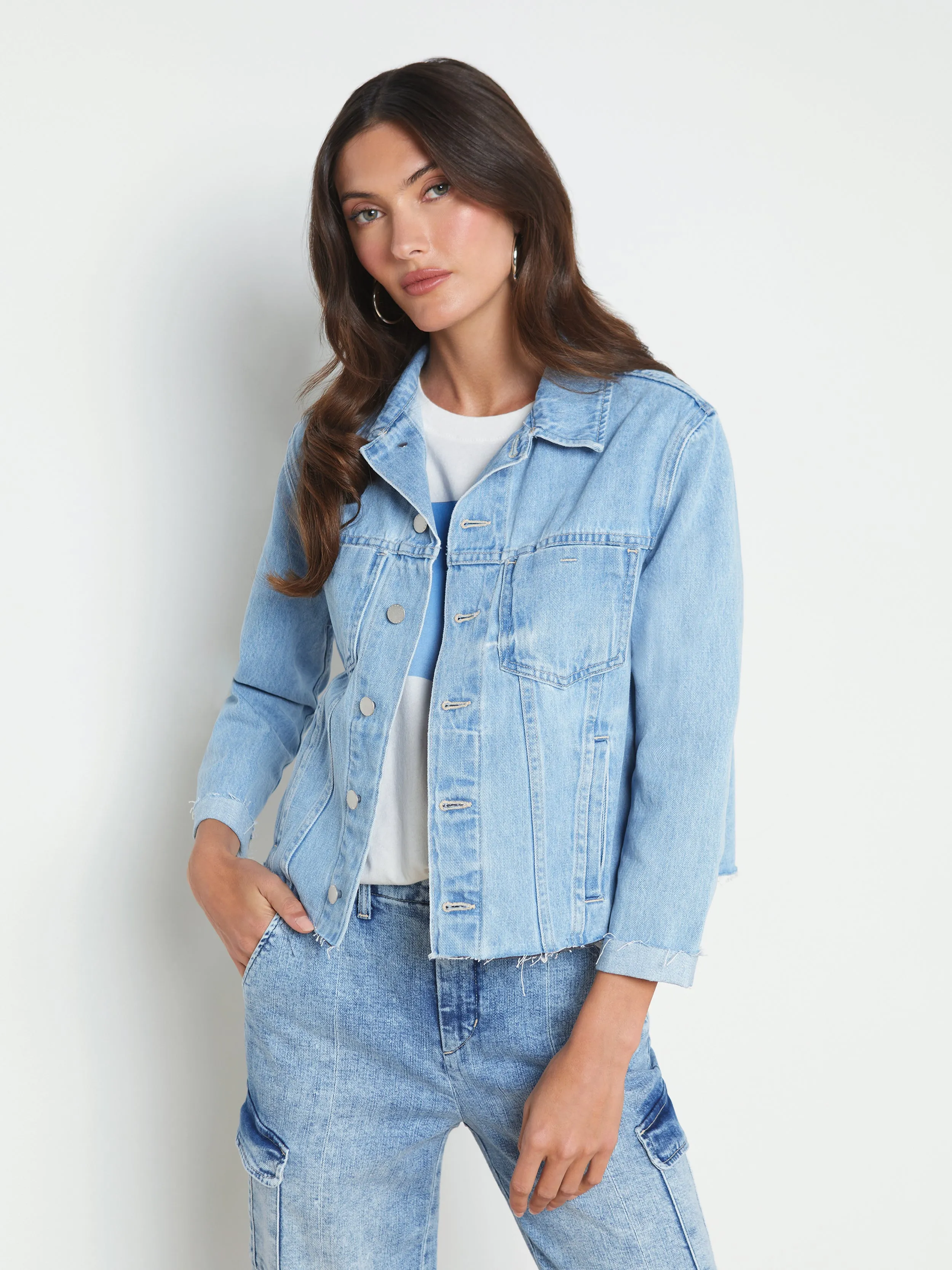 Ailana Maui Moon Jean Jacket