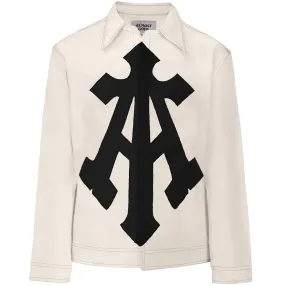 ALPHA CROSS JACKET (WHITE)