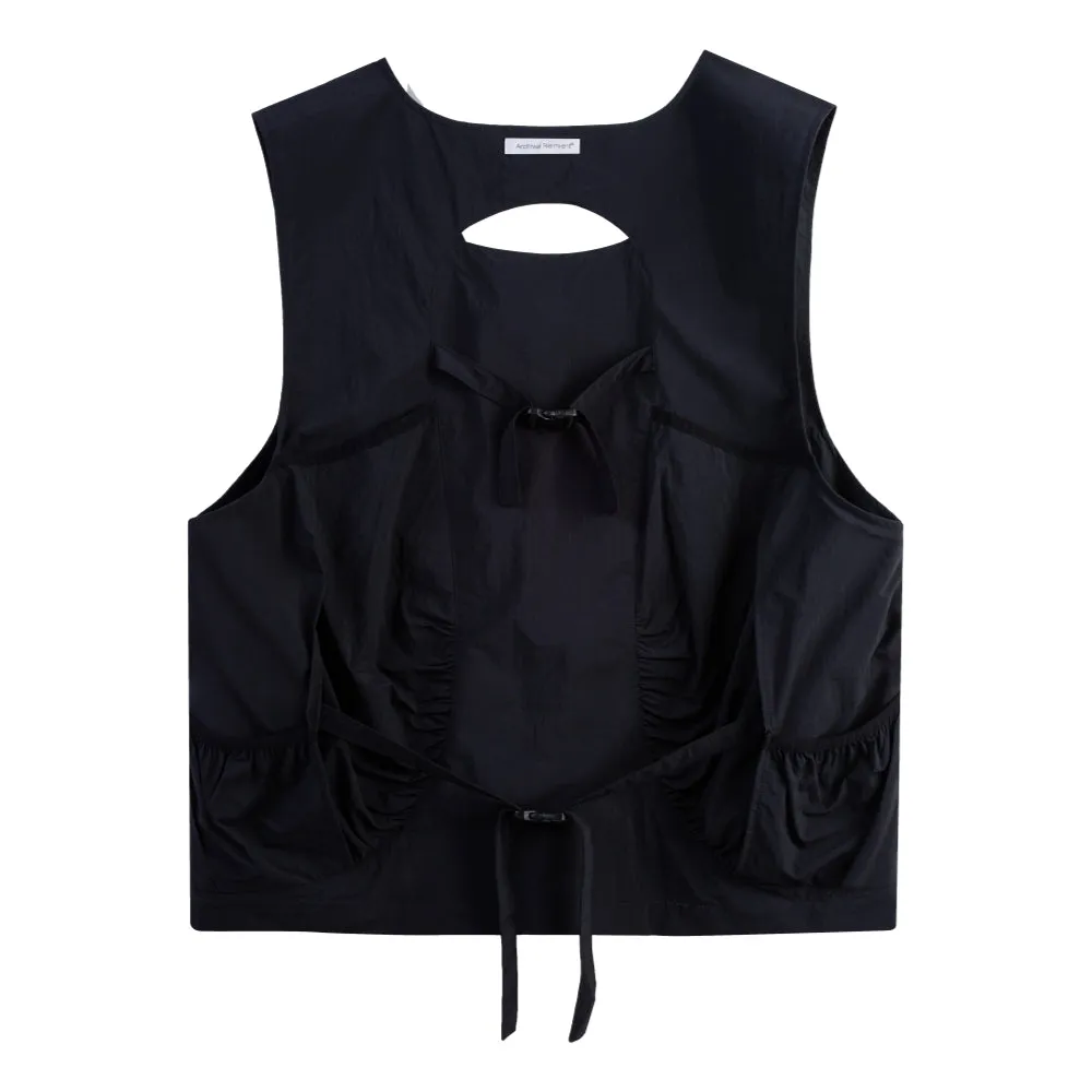 ARCHIVAL REINVENT ARC x PAA VEST- WINDBREAKER-BLACK