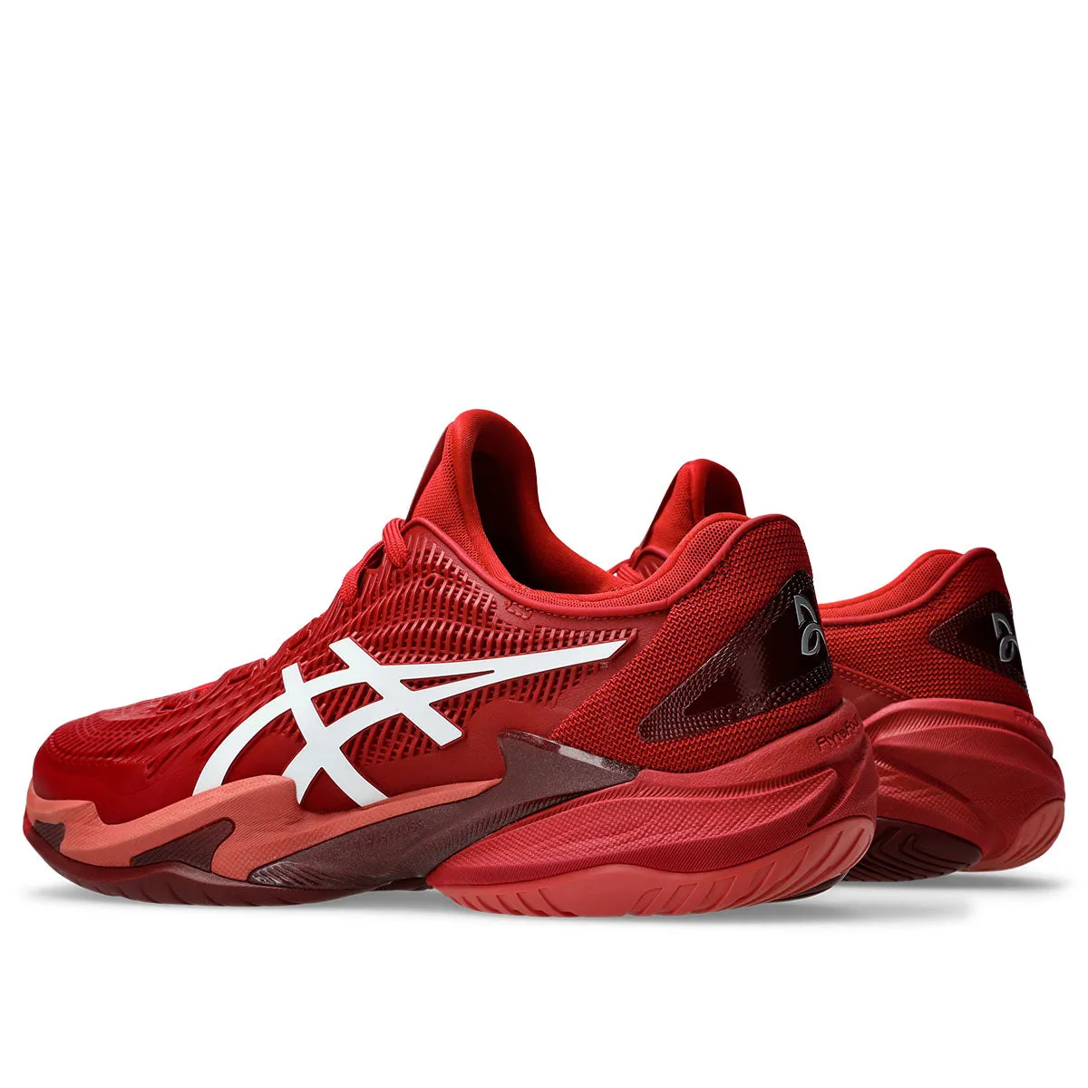 Asics Court FF 3 Novak Men Cranberry White     3 