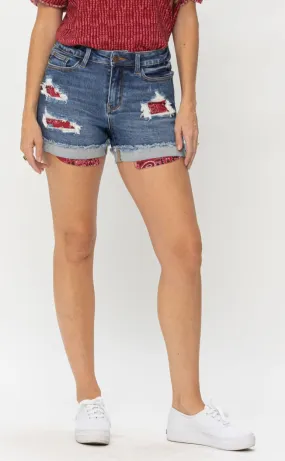 Bandana Pocket Judy Shorts