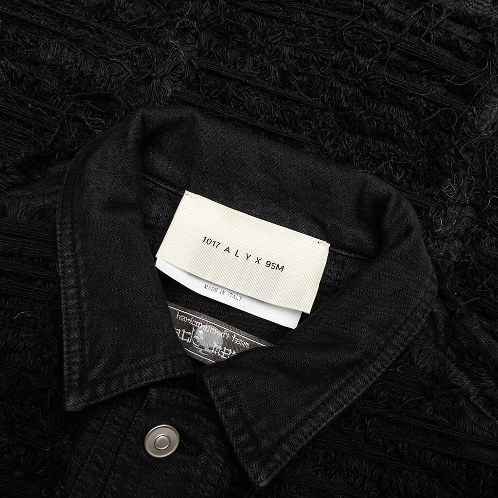 Blackmeans Denim Jacket - Black