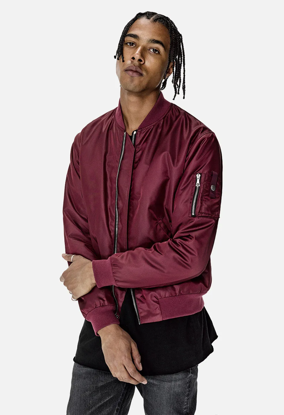 Bogota Bomber / Maroon