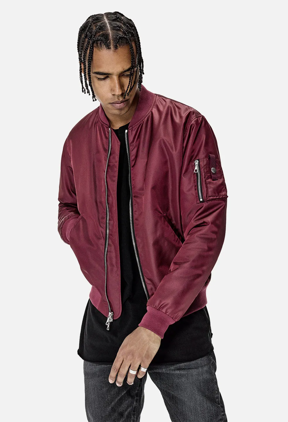 Bogota Bomber / Maroon