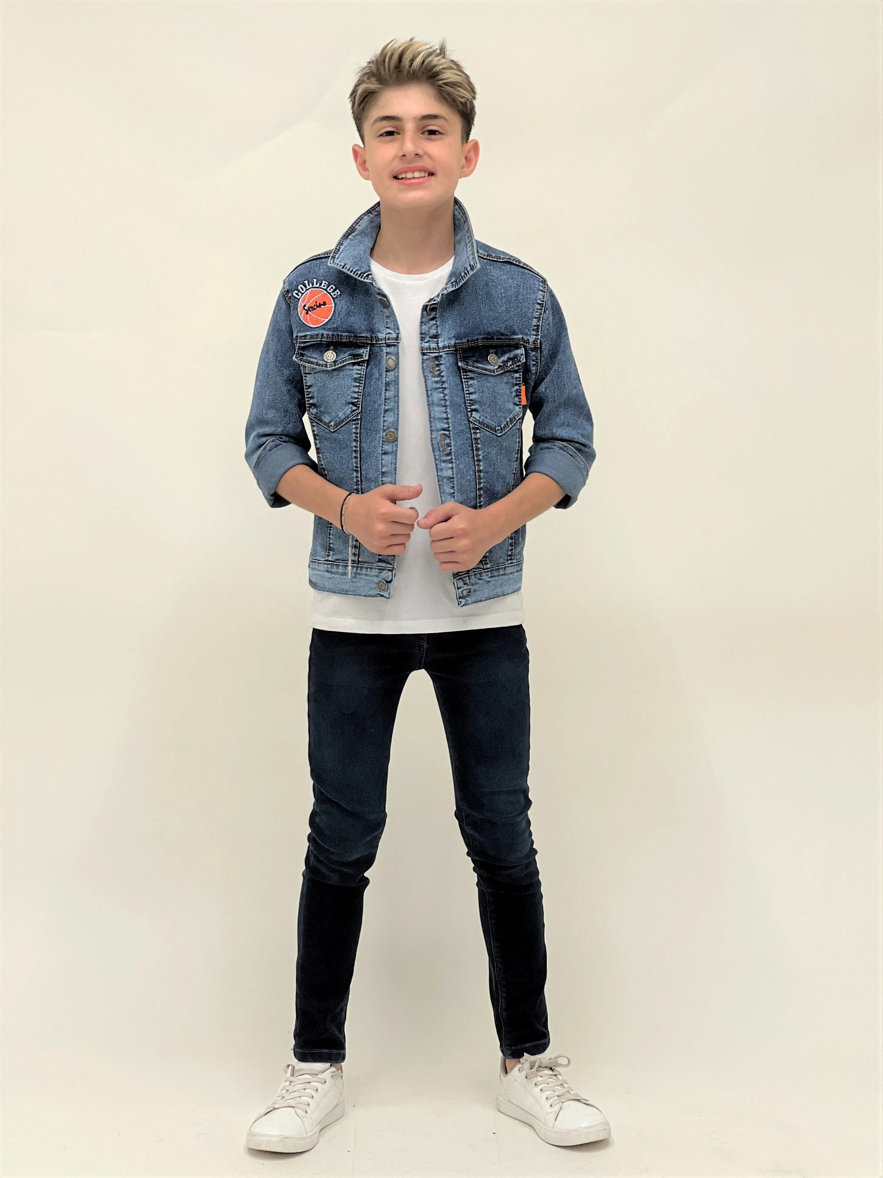 Boy College Jean Jacket AC22366123