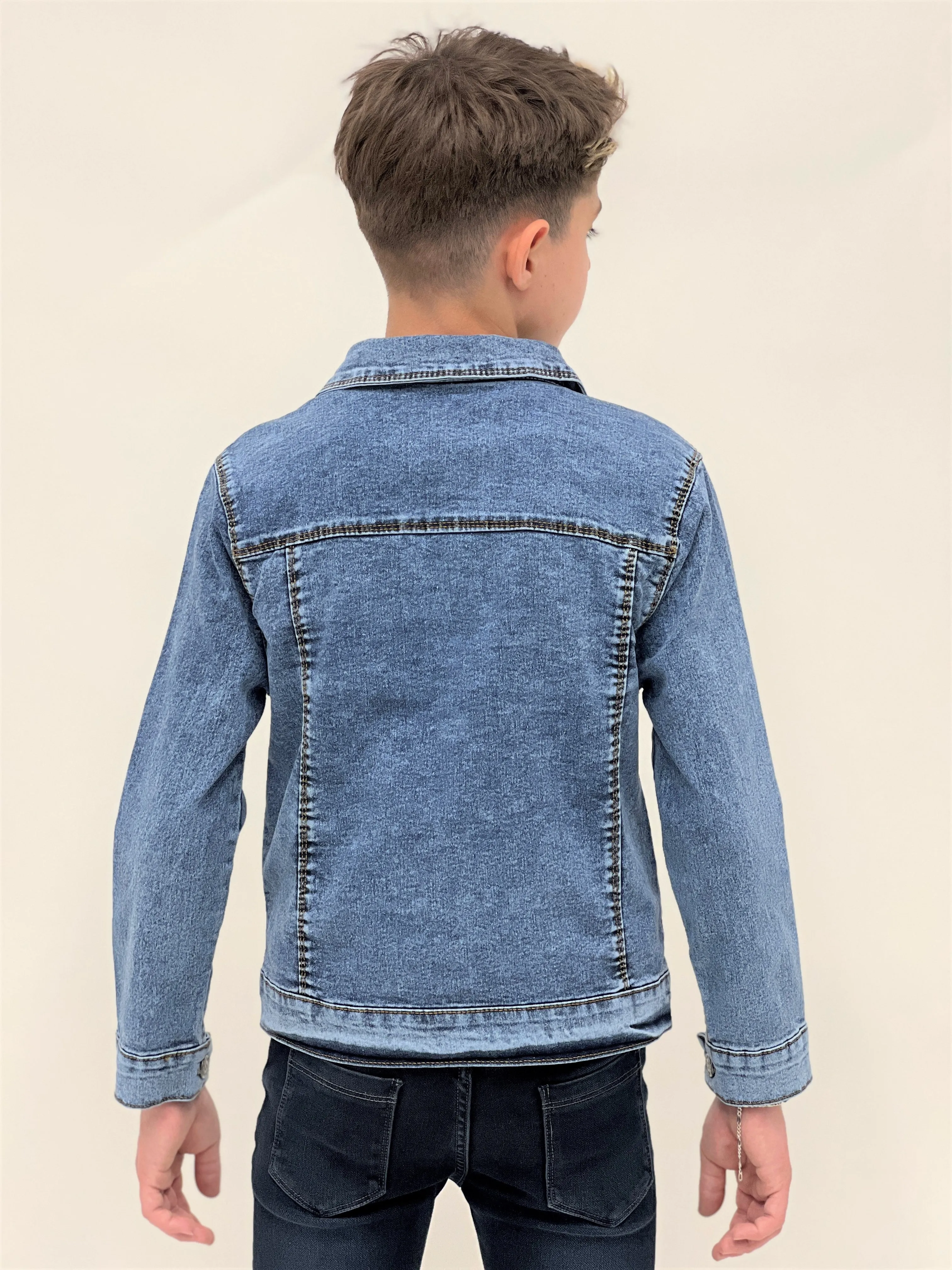 Boy College Jean Jacket AC22366123