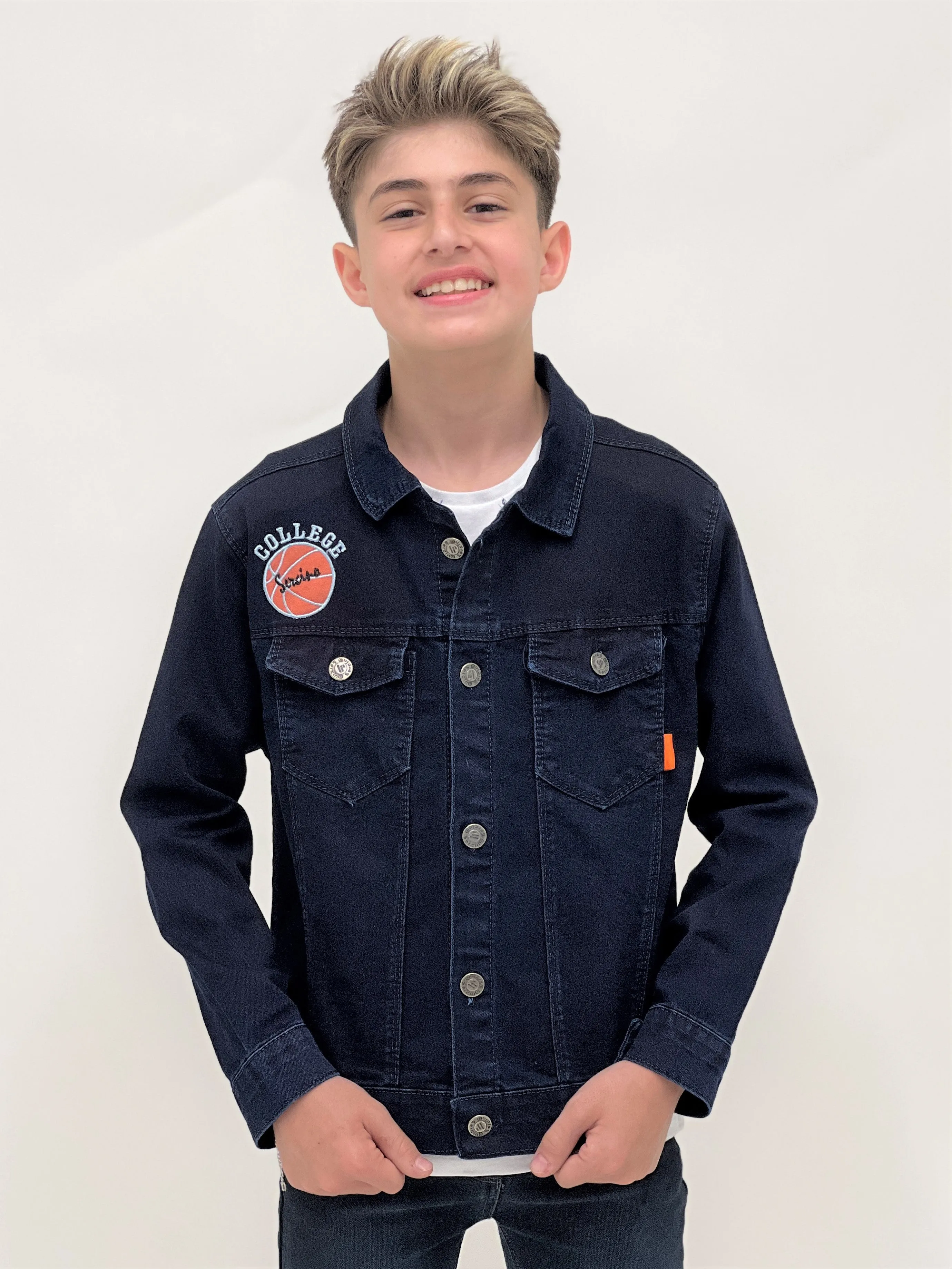 Boy College Jean Jacket AC22366123