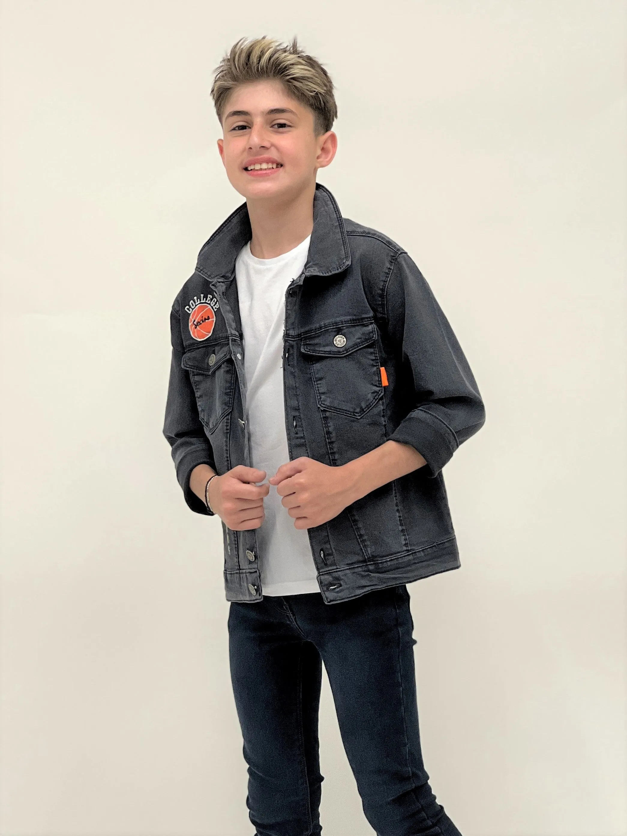 Boy College Jean Jacket AC22366123