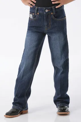 Boy's Cinch White Label Dark Stonewash Denim Jean