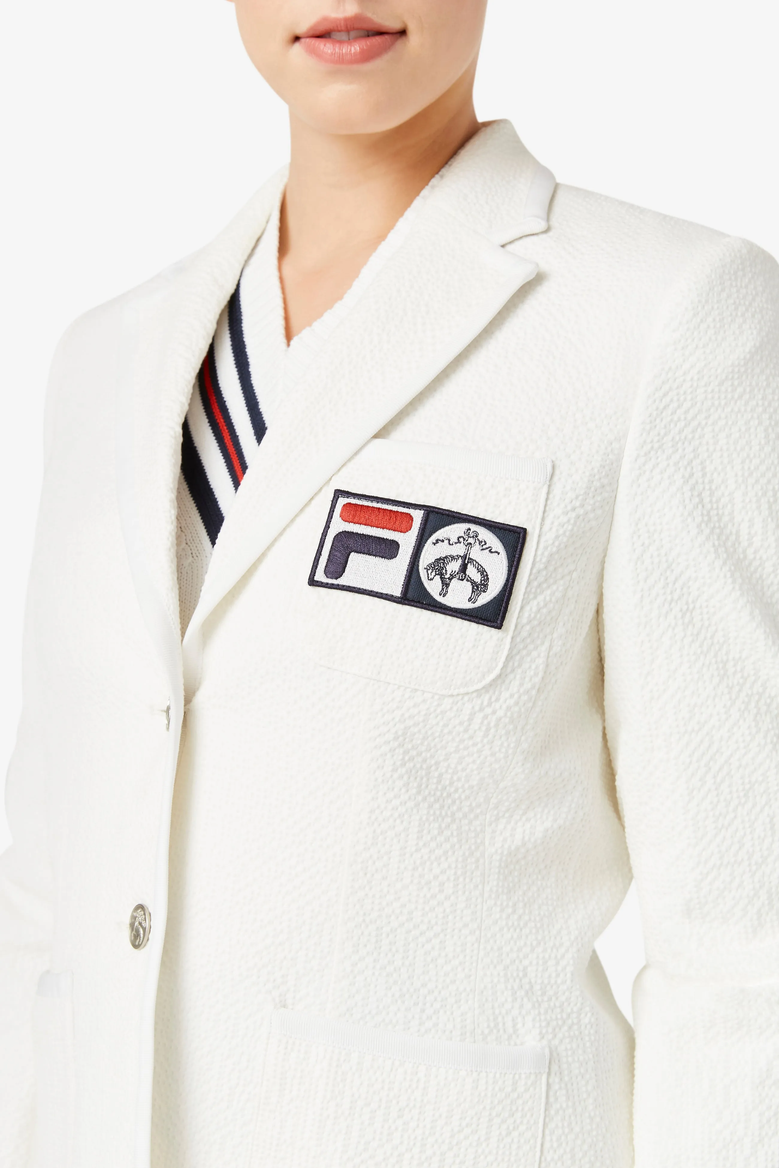 Brooks Brothers X FILA Women's Championship Jacket