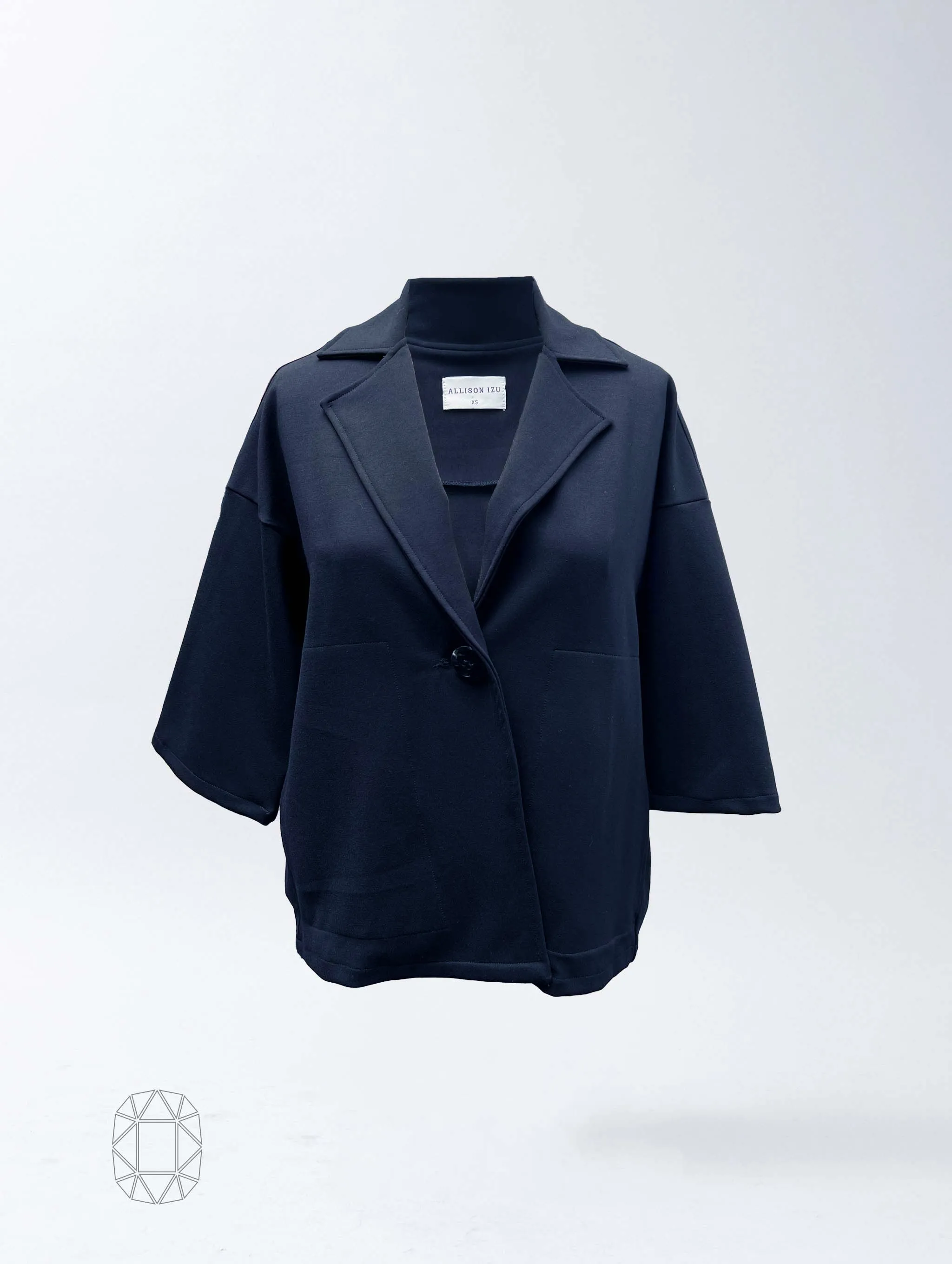 Bryce Jacket - Midnight Double Knit