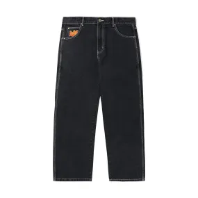 Butter Tour Denim Jean Flat Black