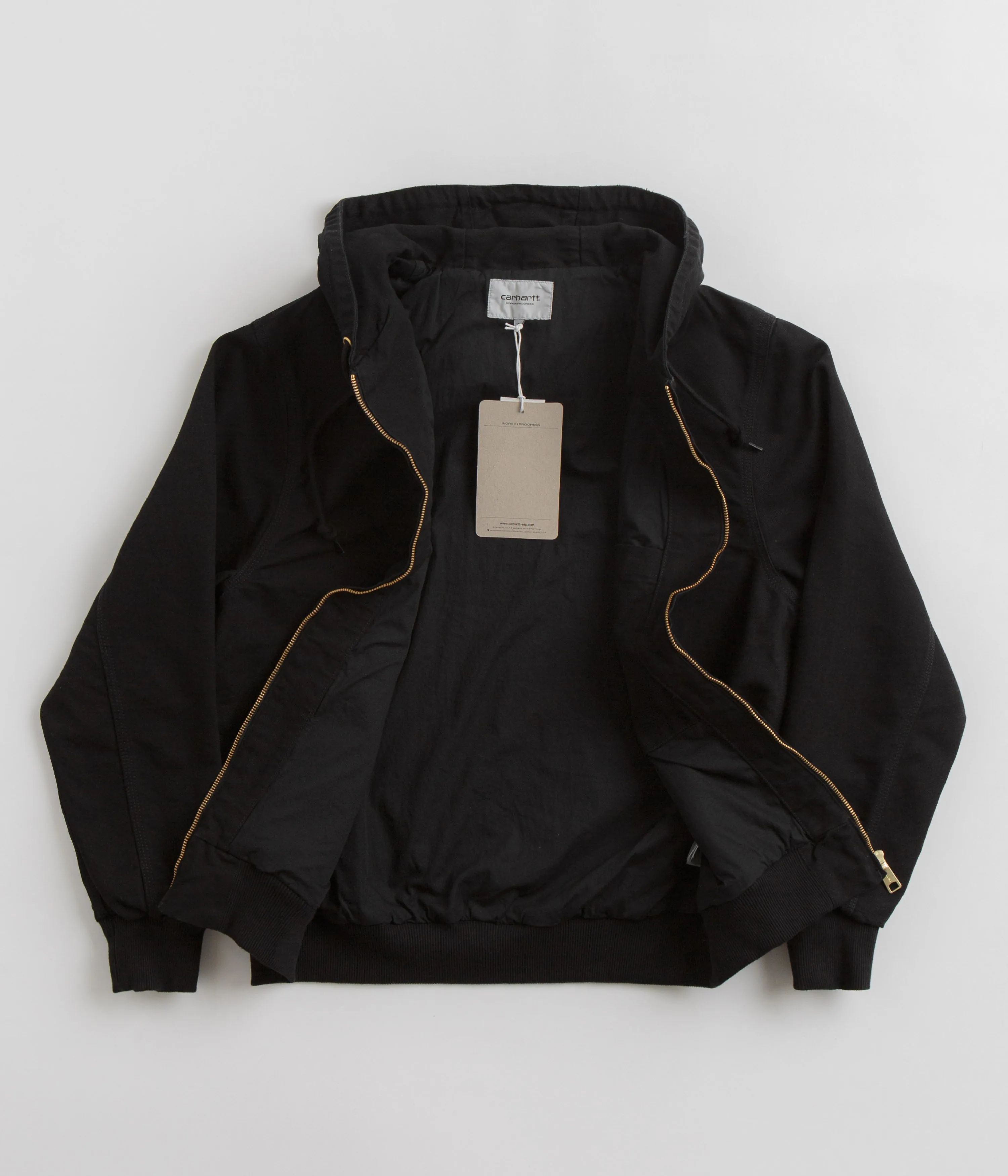 Carhartt Active Jacket - Black Rinsed