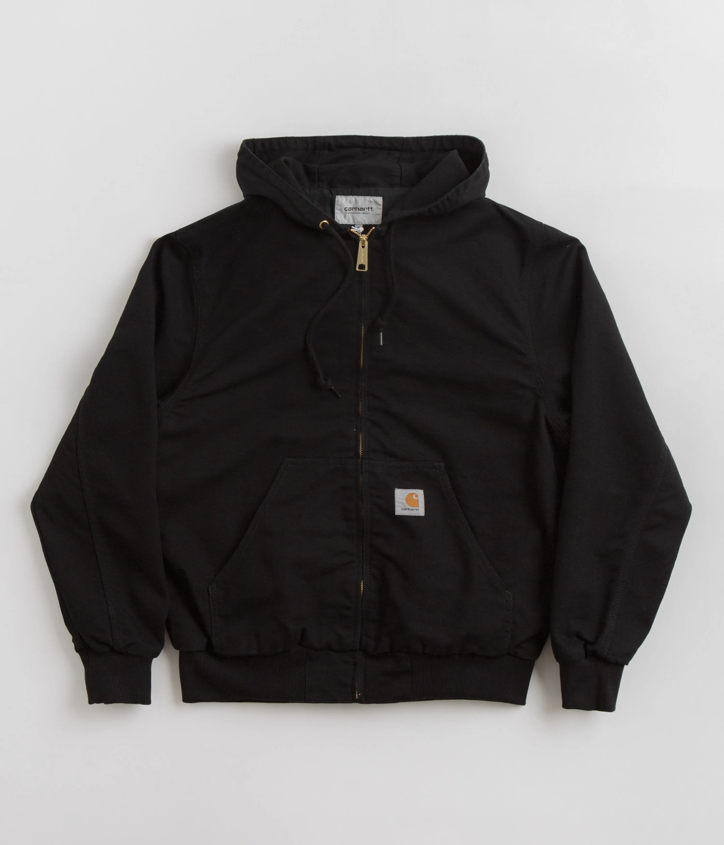 Carhartt Active Jacket - Black Rinsed