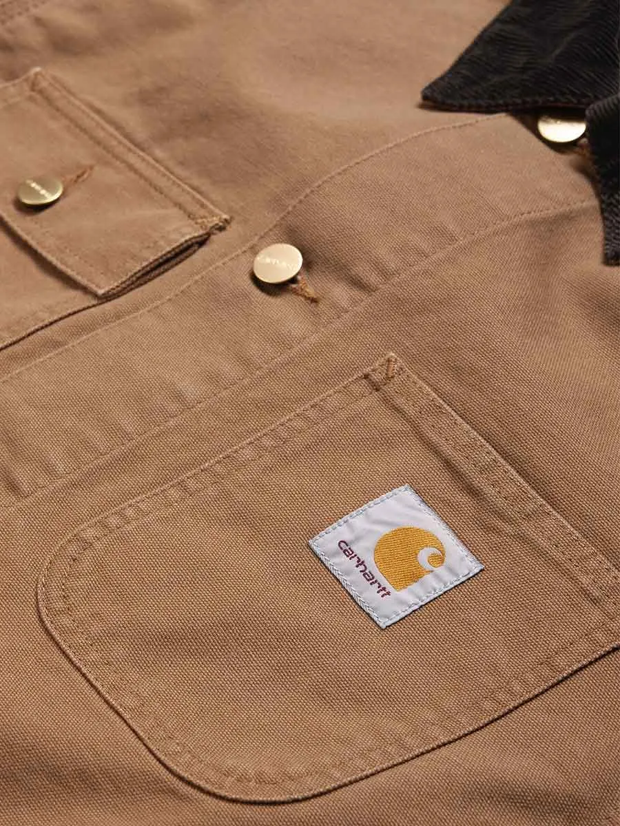 Carhartt Michigan Coat Hamilton Brown/Tobacco Rinse