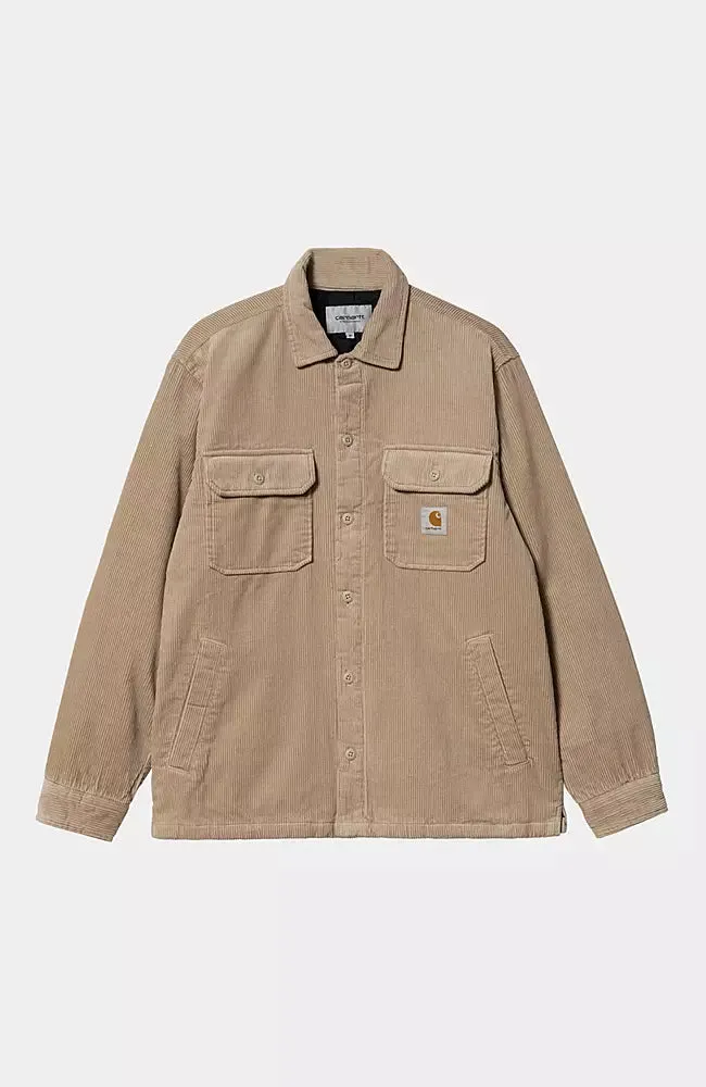 Carhartt Whitsome Shirt Jac wall Tan