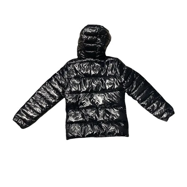 Champion Shiny synthetic down jacket for girls 404245 KK001 NBK black