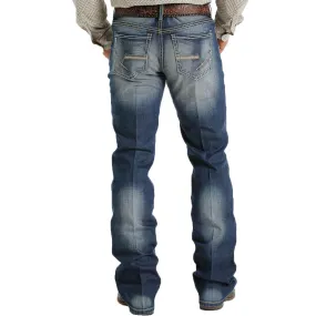 Cinch Men's Ian Slim Fit Mid Rise Bootcut Jeans