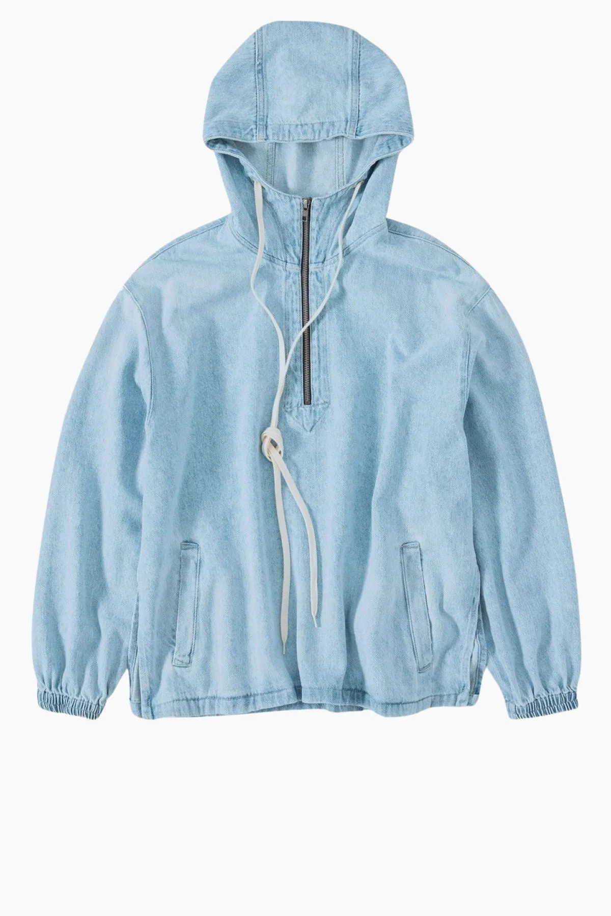 Closed Denim Hoodie - Light Blue