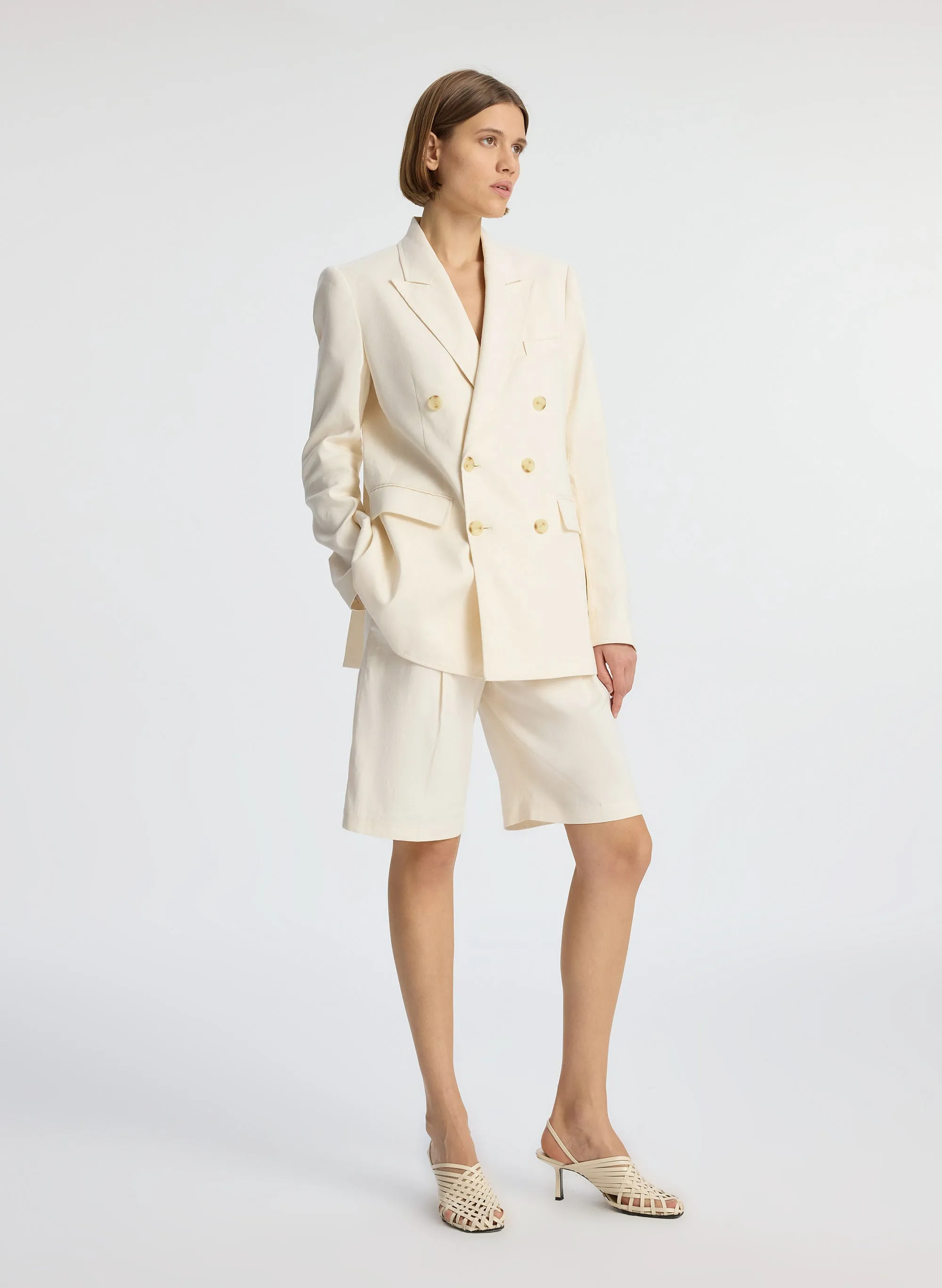 Declan Stretch Linen Jacket