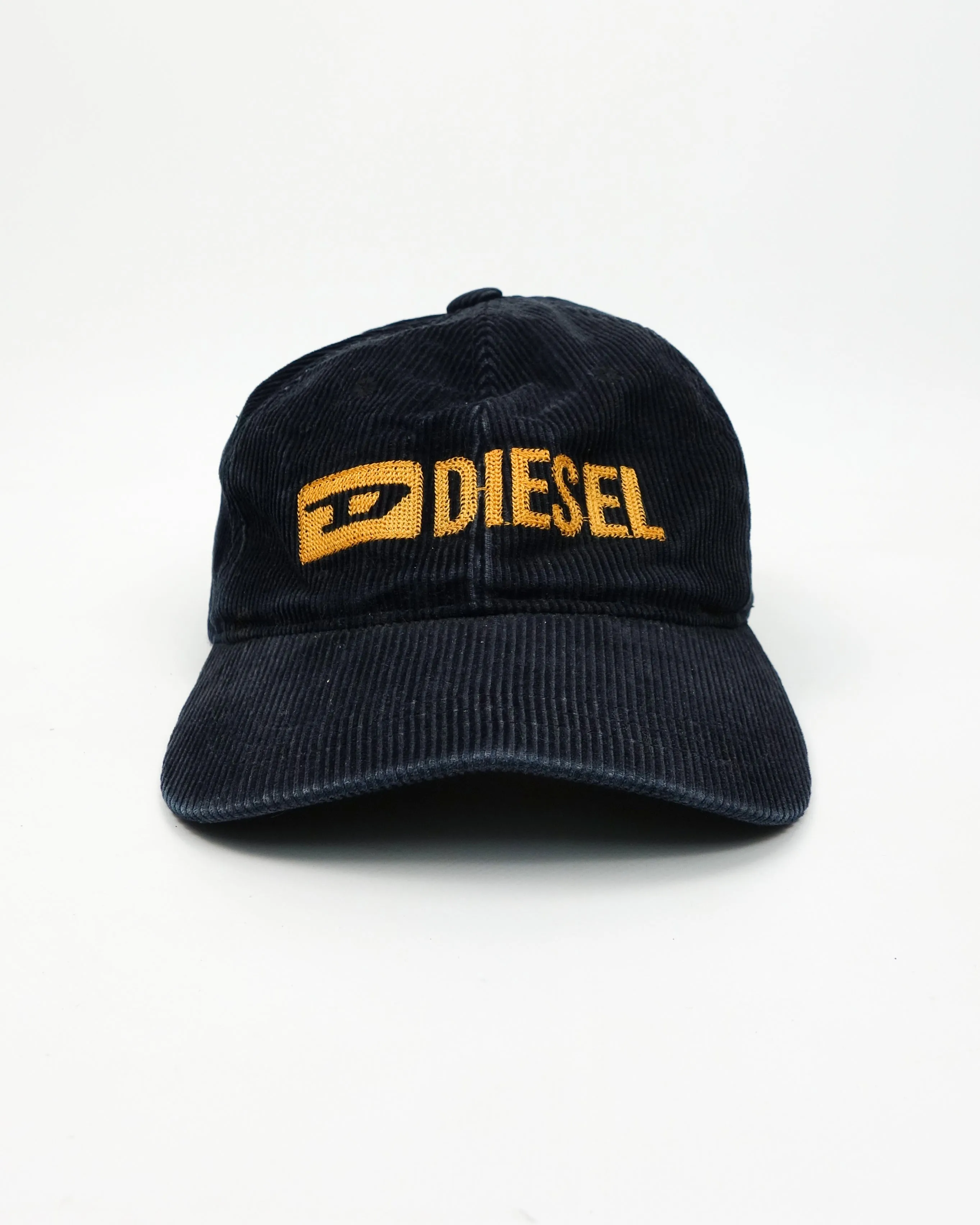 Diesel Corduroy Black Made In Korea Cap 1980's