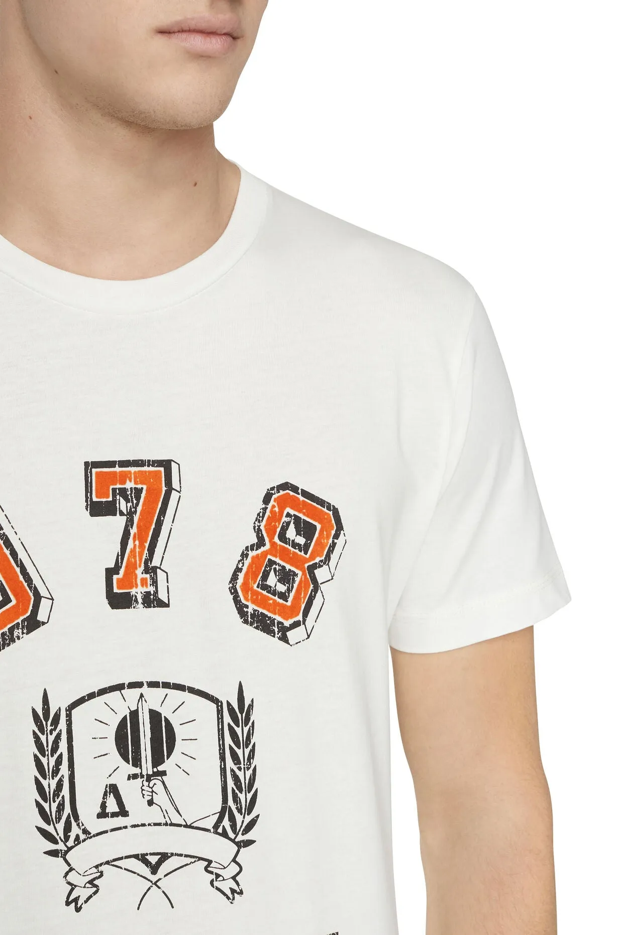 Diesel - Diegor Tee - White/Orange