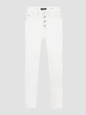 DL Chloe White Hi Rise Jeans