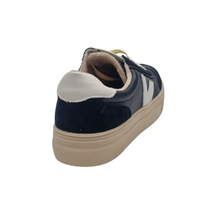 Drilleys Womens Black Veja Inspired Trainers - EIGHTY