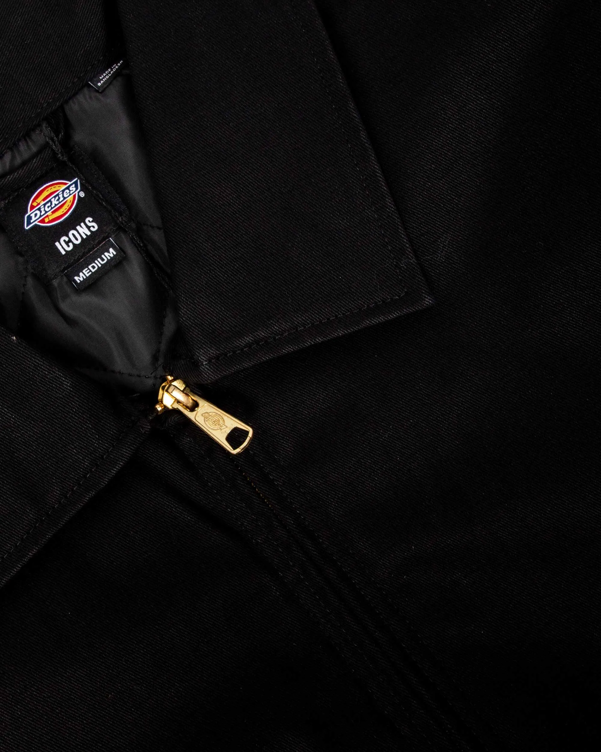 Giacca Uomo Dickies Lined Eisenhower Nero