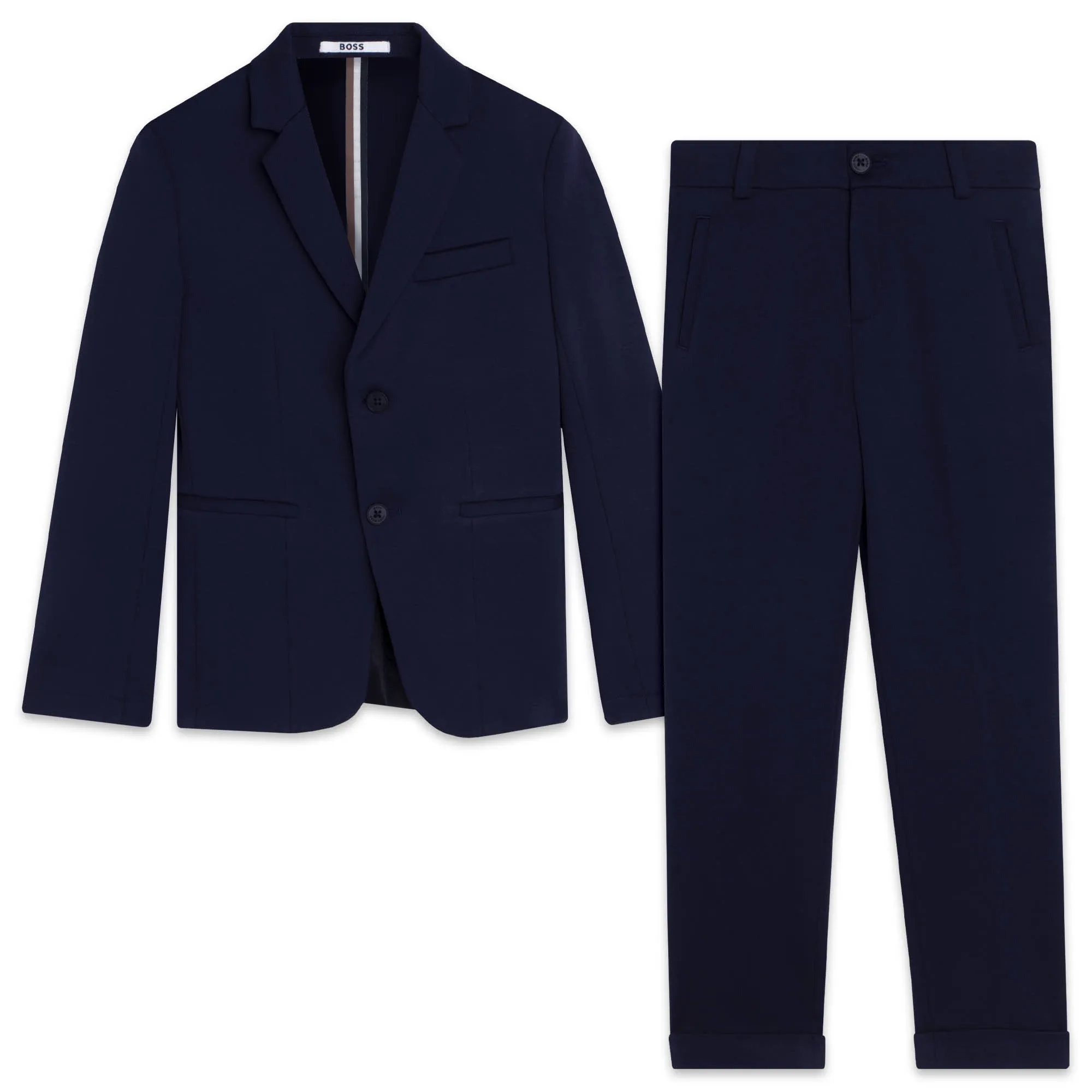 Hugo Boss Boys Slim 2 Piece Suit_Blue J28108-862