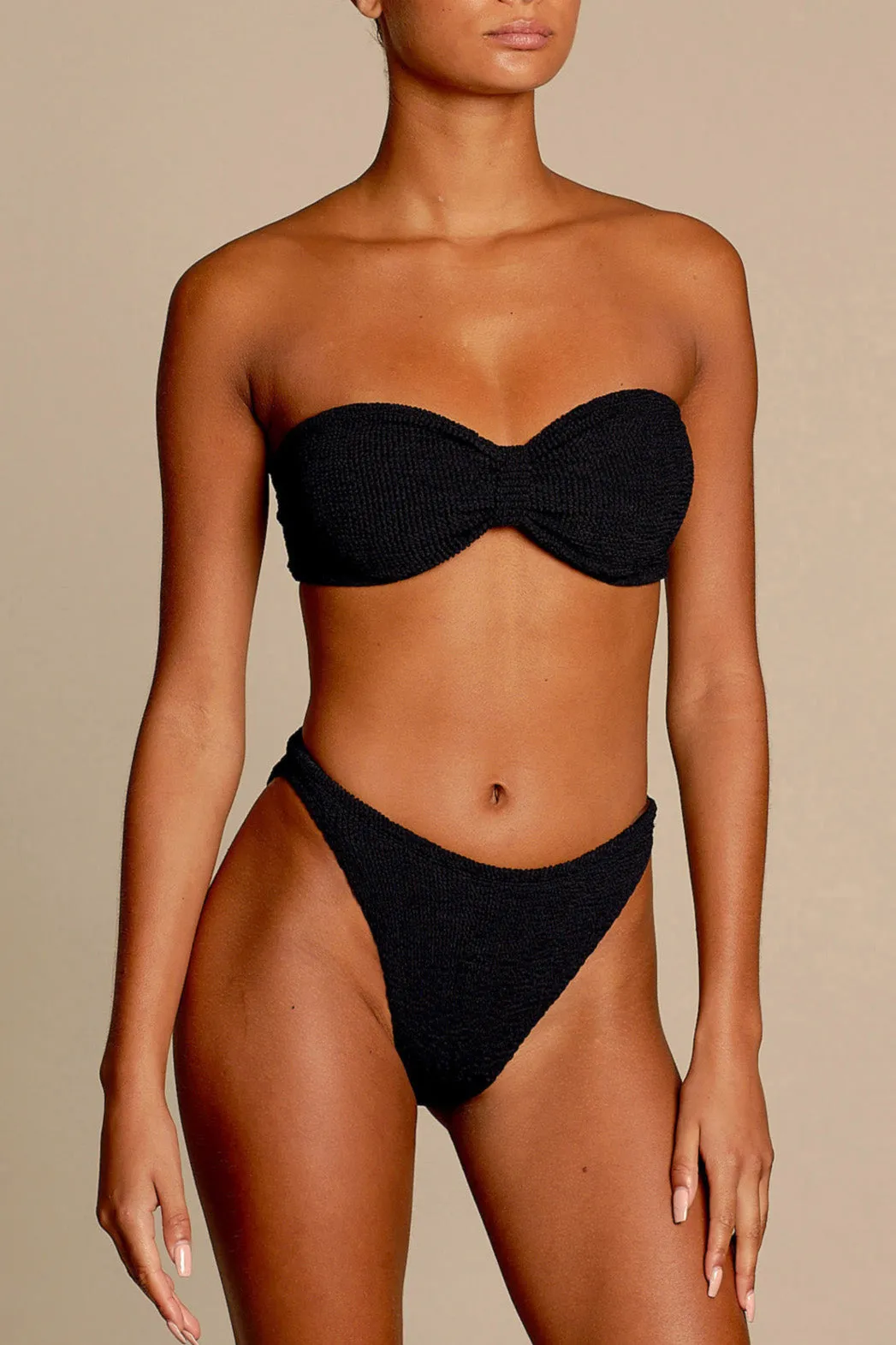 Hunza G Jean Bikini in Black