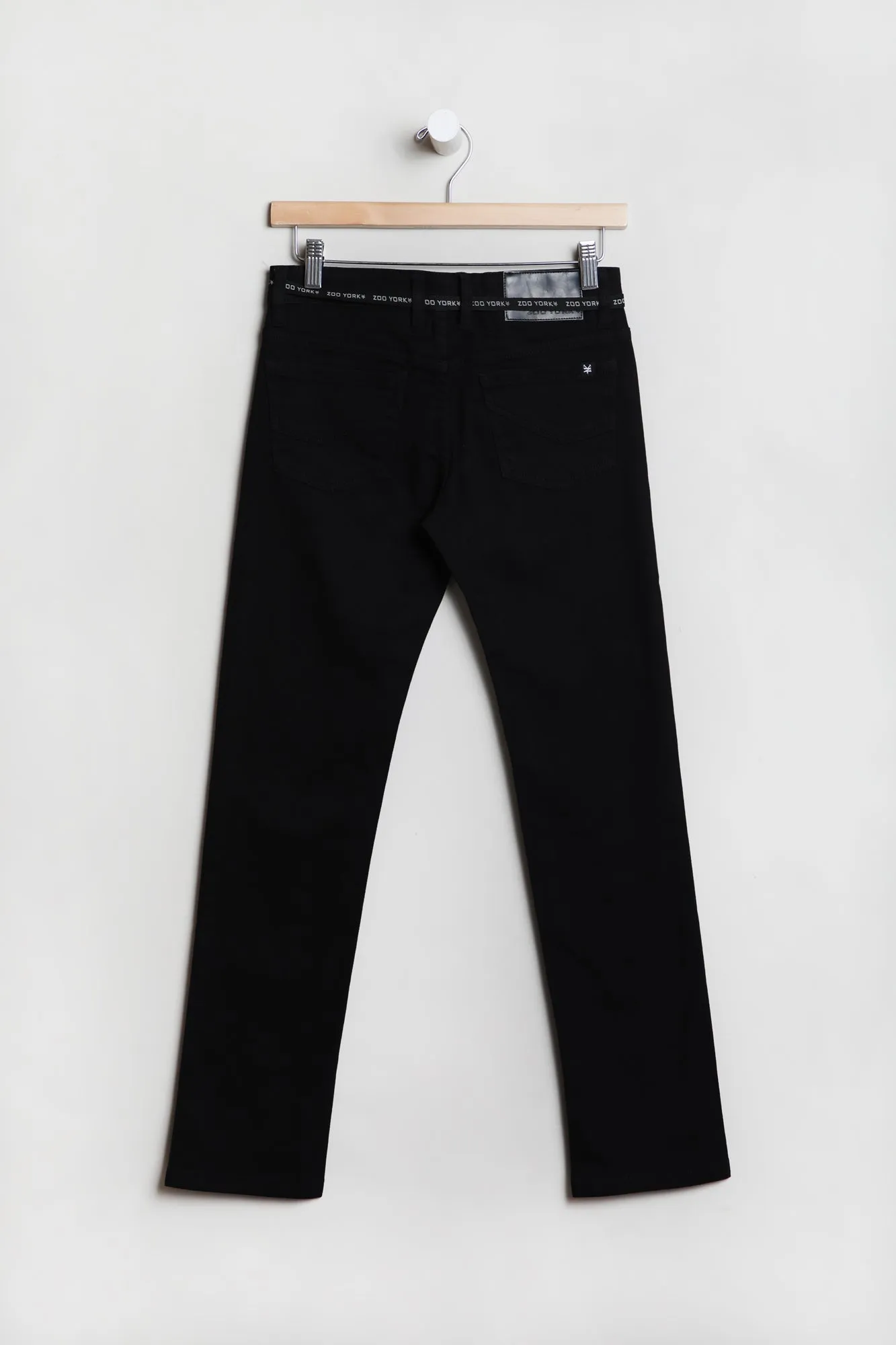 Jean Filiforme Noir Zoo York Junior