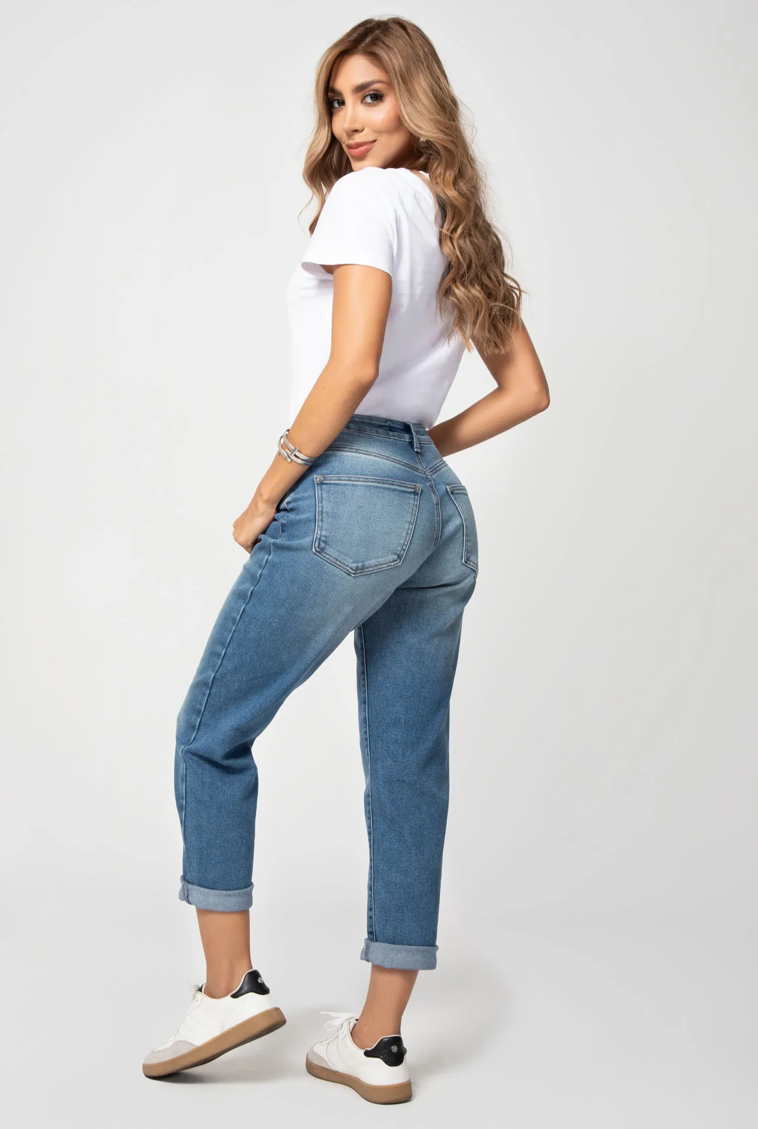 JEAN MOM FIT RF 9739