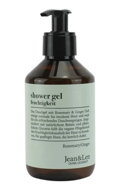 Jean&Len | Shower Gel Rosemary/Ginger - 250ml