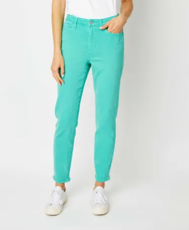 Judy Blue Aqua Slim Jean