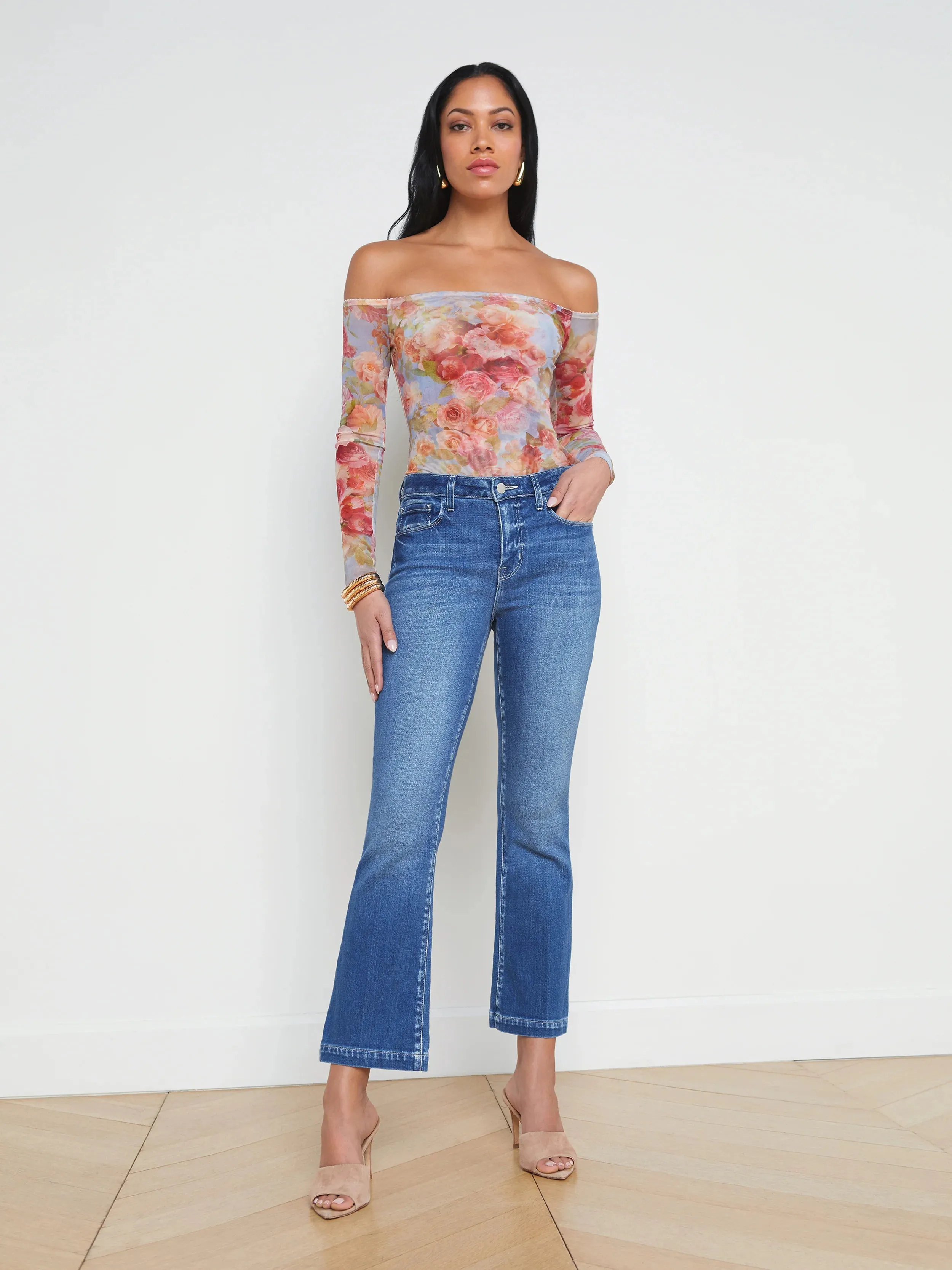 L’agence - Ali Skinny Flare Jean - Maywood