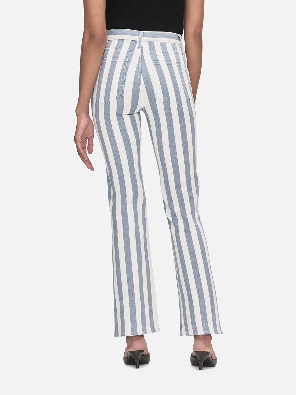 Le Easy Flare -- Clear Blue Stripe