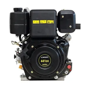 Loncin Diesel 441cc 9Hp Engine 1" Horizontal shaft