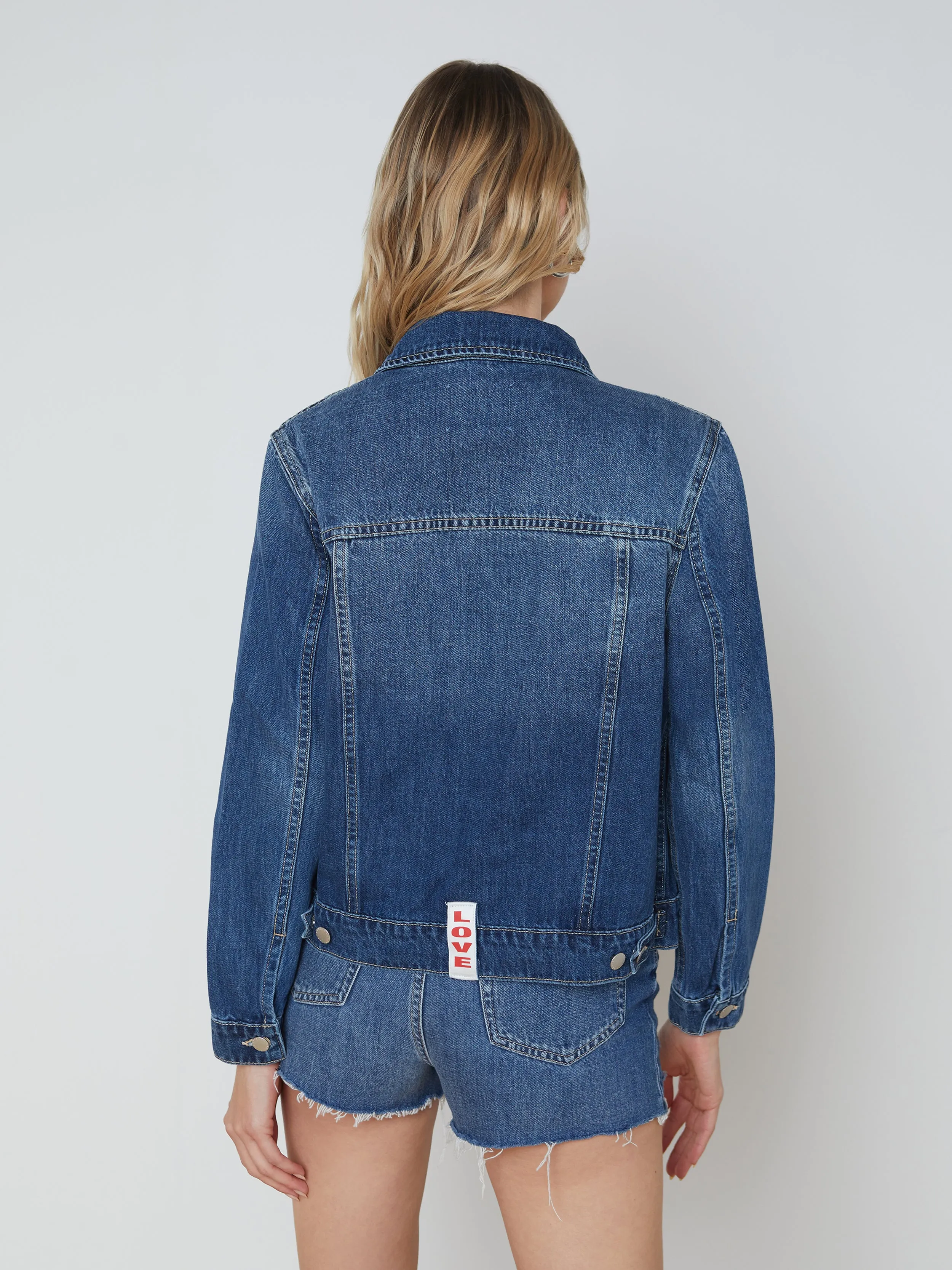 Mack Oversized Denim Jacket - Jean Bar Only