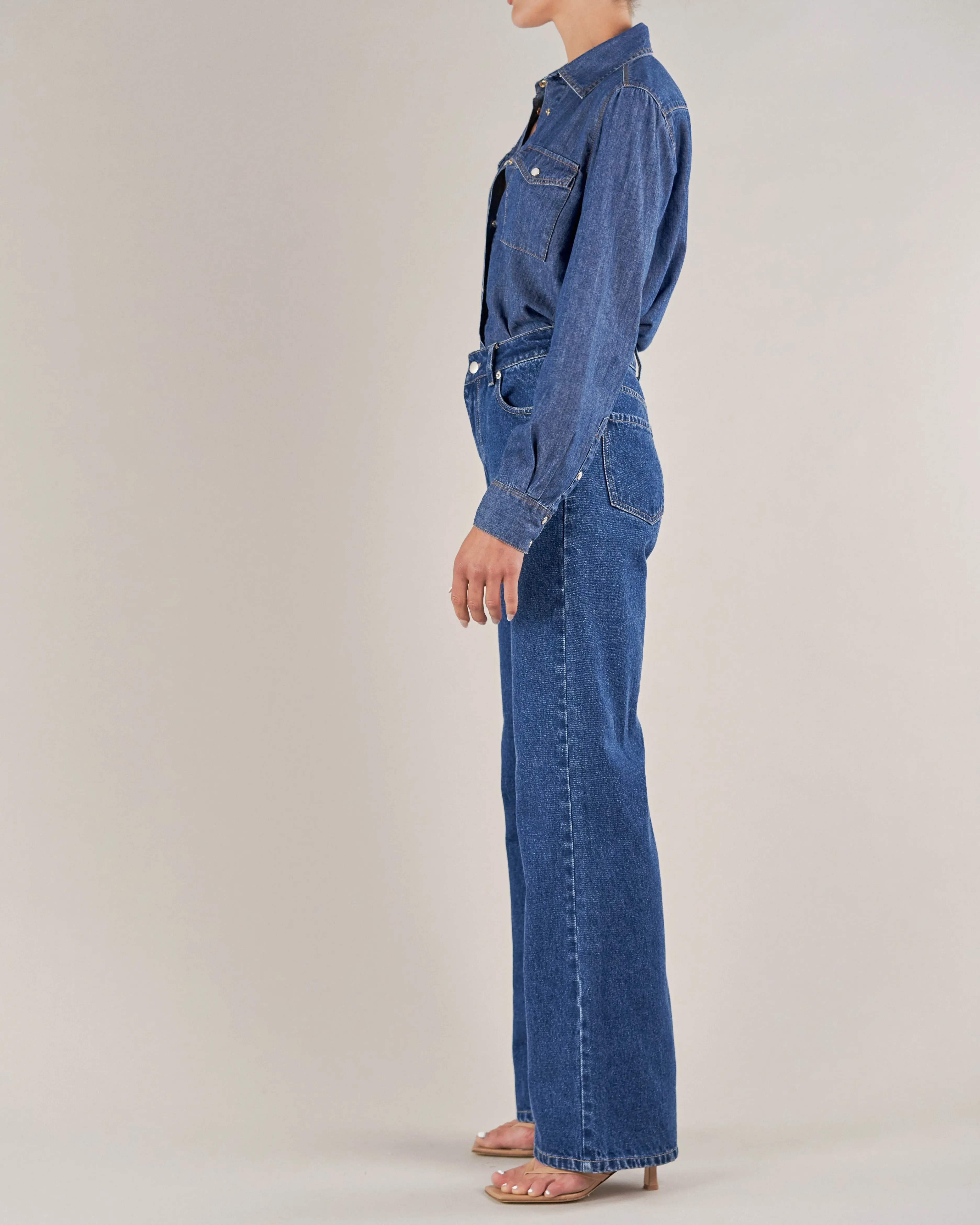 Marina Wide Leg Jean