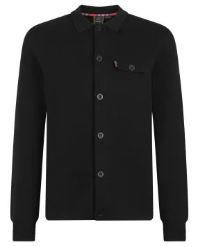 Merc London Rathbone Knit Cardigan Black