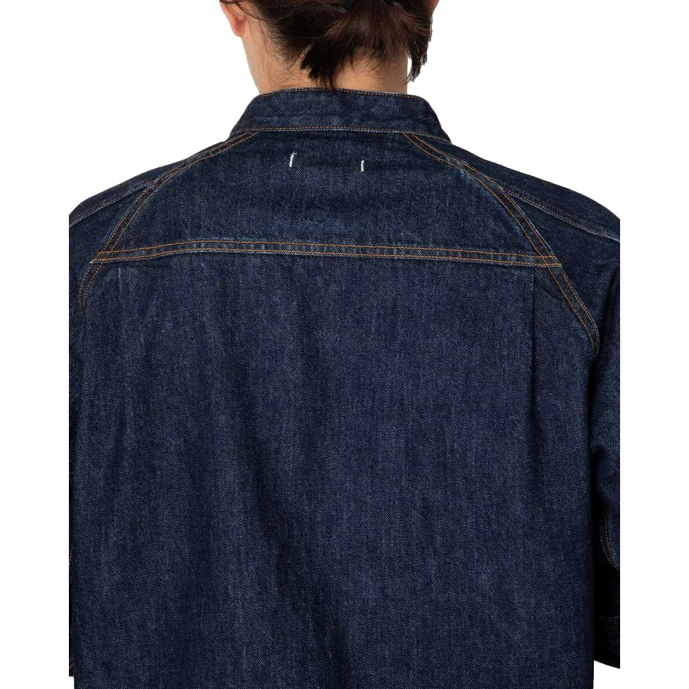 NONNATIVE TRUCKER BLOUSON COTTON 13.5OZ DENIM RW-INDIGO