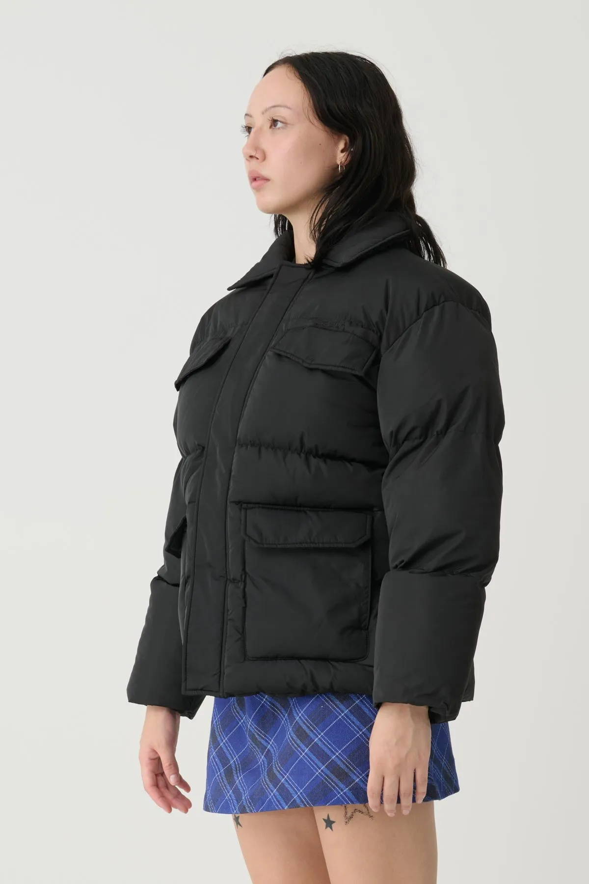 PUFFER JACKET BLACK