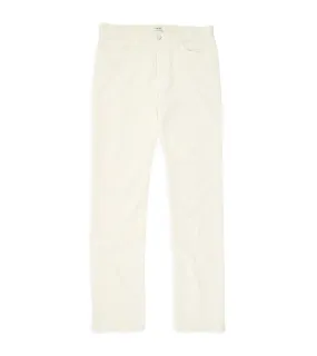 Trunk Duke Corduroy 5 Pocket Trousers: Off White