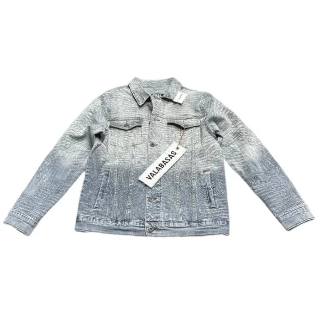 Valabasas Mr. Stitched Denim Jacket (Icy Azure) VLBS5483