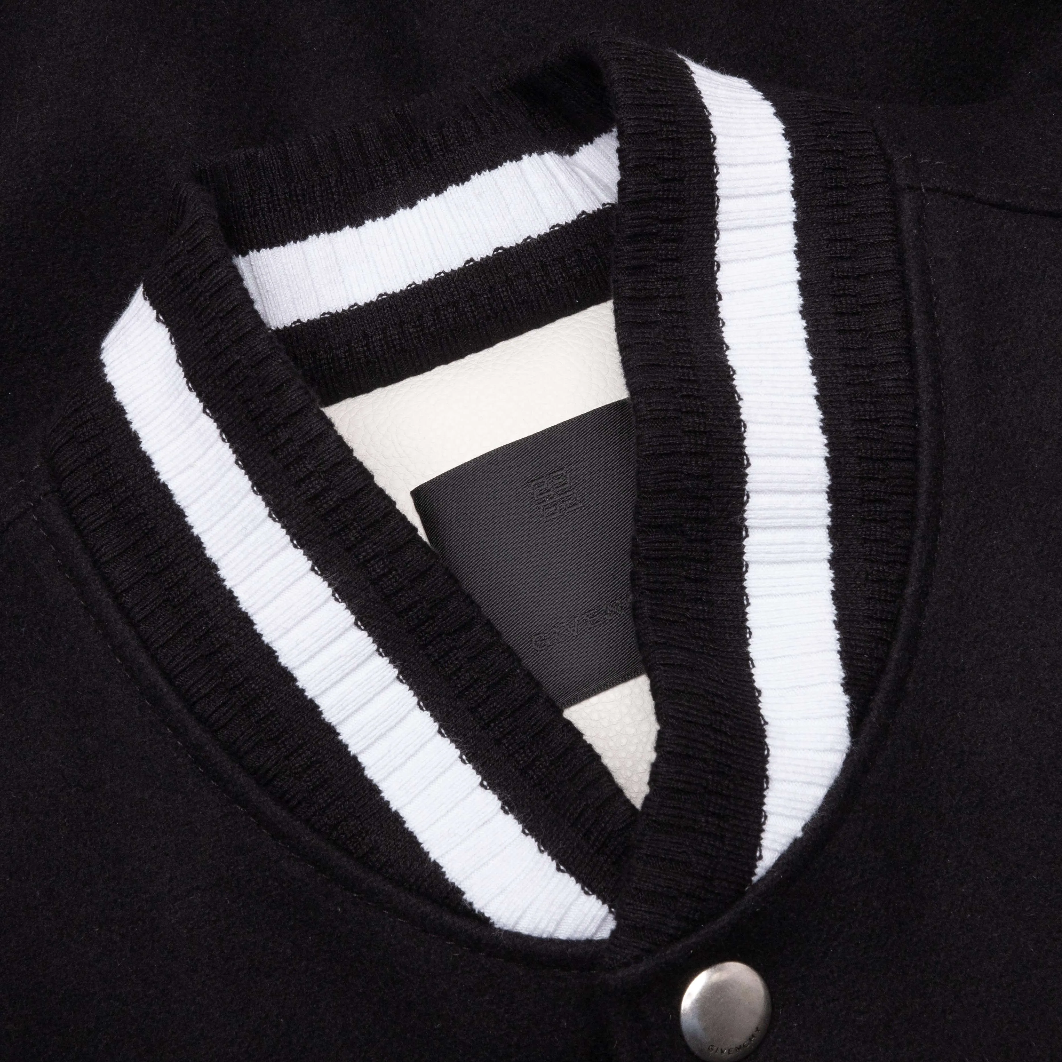 Varsity Jacket - Black/White