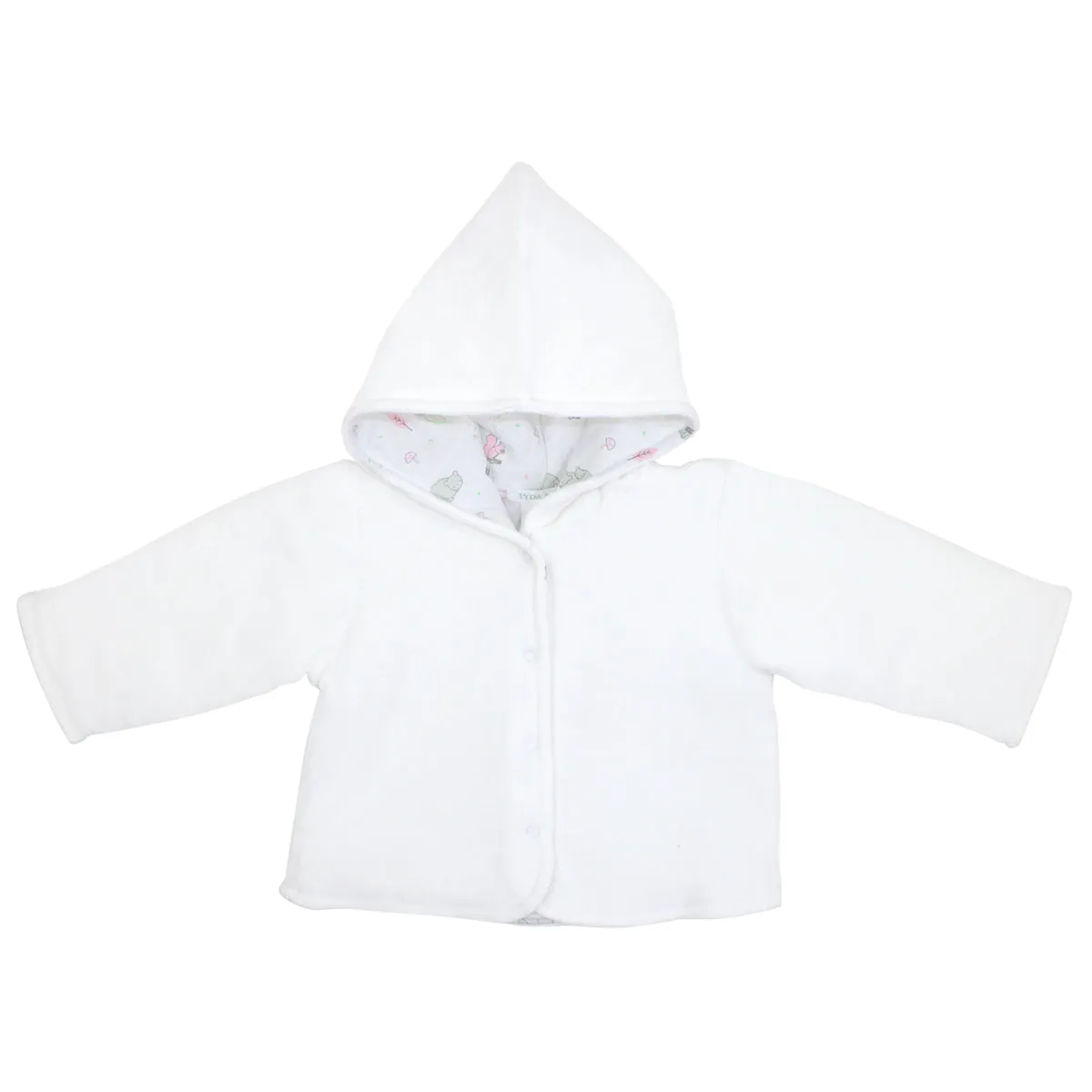 Velour Forest Animals Jacket | Baby Girl